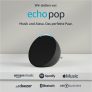 Echo Pop in vier verschiedenen Farben (Kompakter und smarter Bluetooth-Lautsprecher)