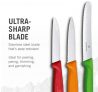 Victorinox 3-tlg Gemüsemesser-Set Swiss Classic – Küchenmesser, Obstmesser – Swiss Made – MultiColor